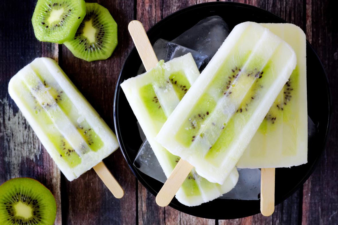 Kiwi popsicles